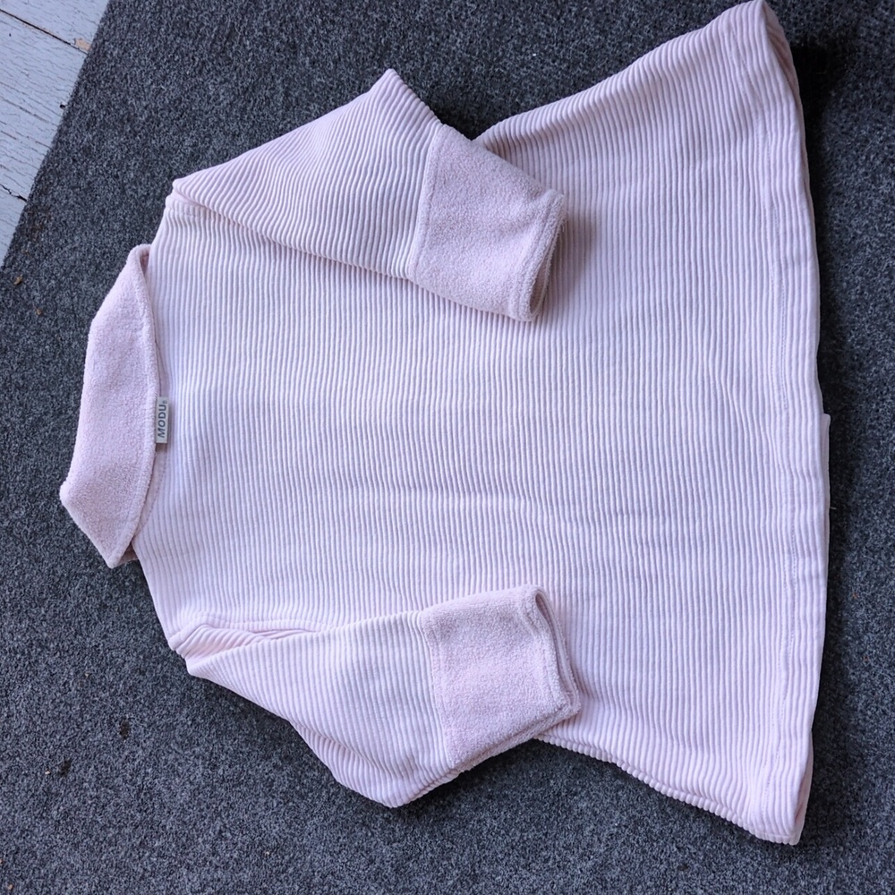 Modu Together Kids Pink Ribbed Jacket Size S - Picture 3 of 8